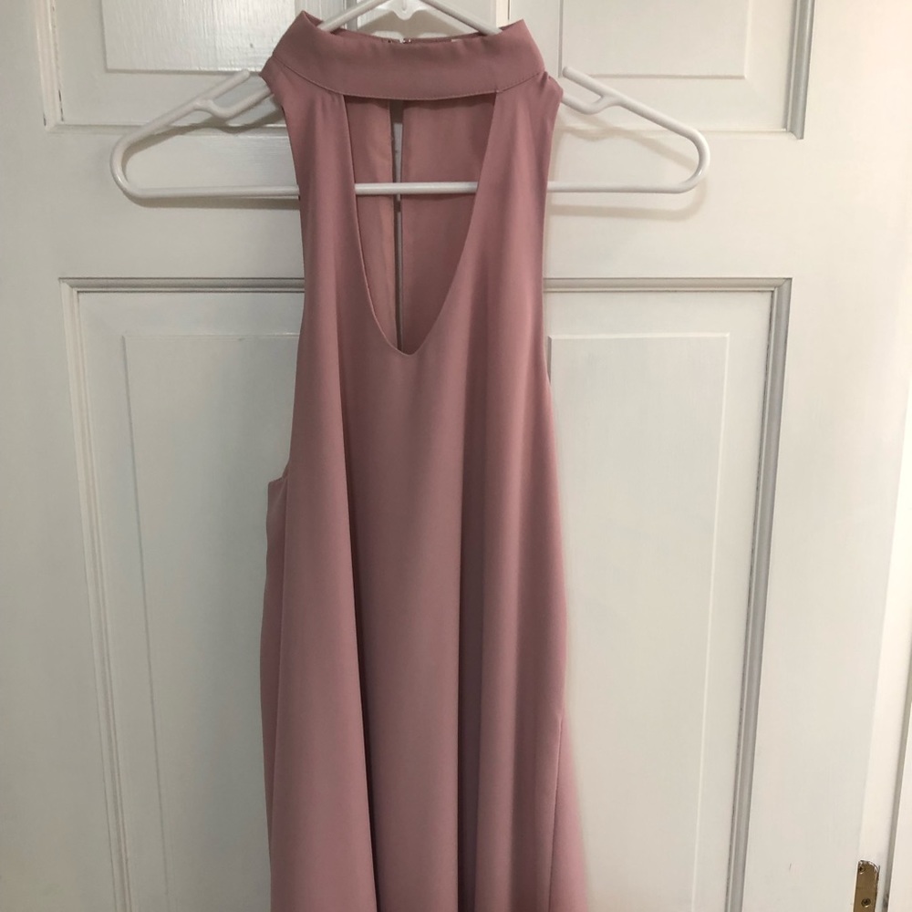 Pink dress